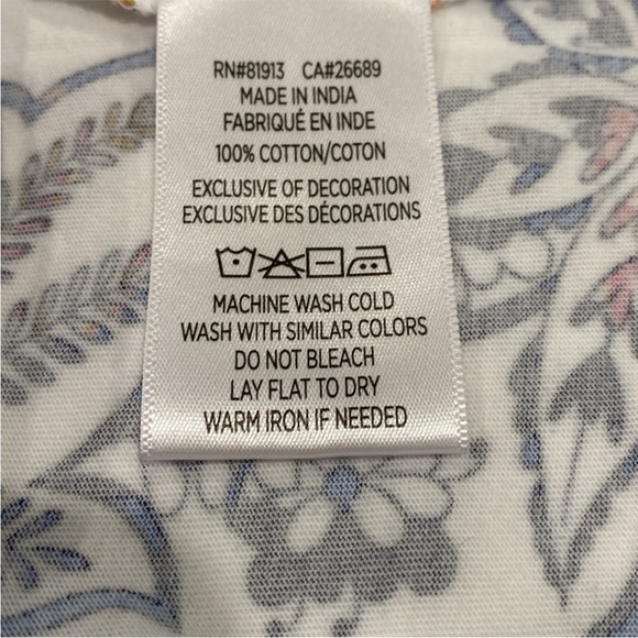 Robert Graham Paisley colorful abstract print short sleeve tee shirt size large - Picture 10 of 11